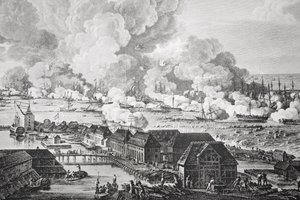 La Bataille de Copenhague, 2 avril 1801 - Christian August Lorentzen